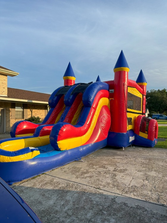 Inflatable Combo 6n1 Castle Wet/Dry