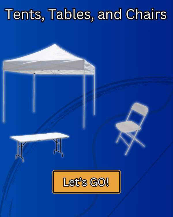 Tents Tables and Chairs