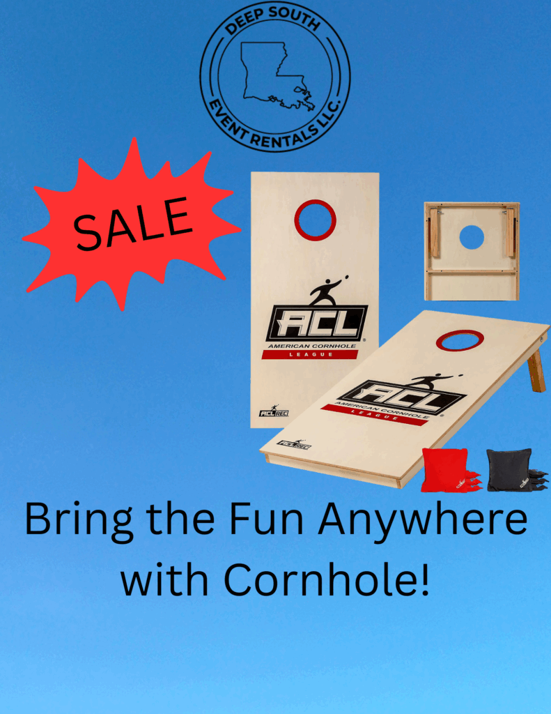Cornhole for rent in Houma
