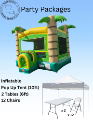 Tropical Bounce House Package