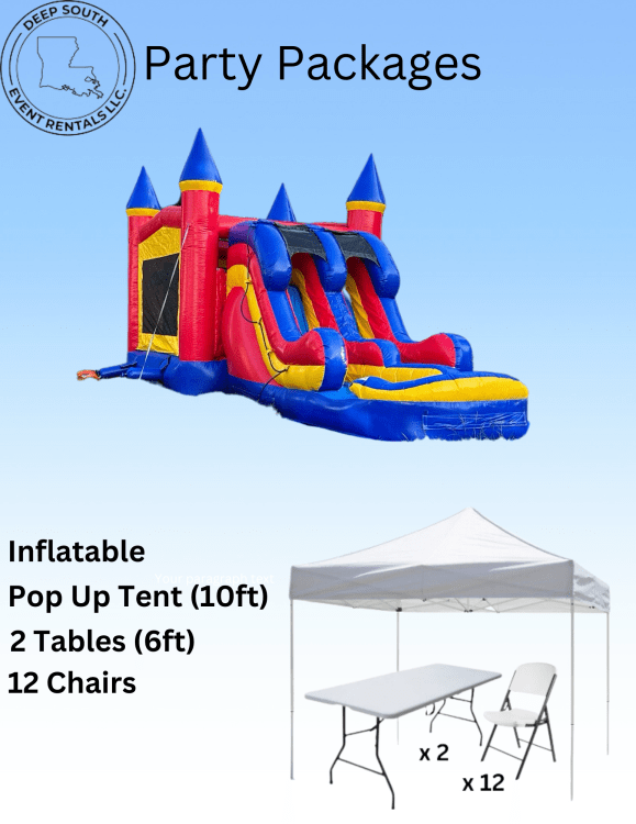 Castle Combo waterslide Package