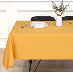 gold20rectangle20tablecloth206ft 1763404779 6' Folding Table