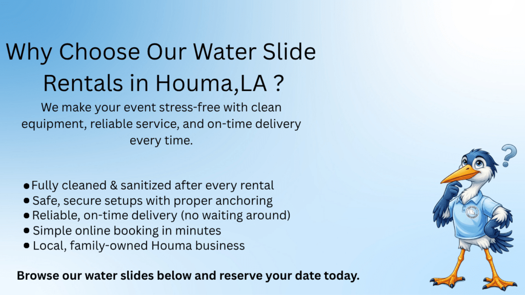 Why Choose Deep South Event Rentals for Your waterslides this summer