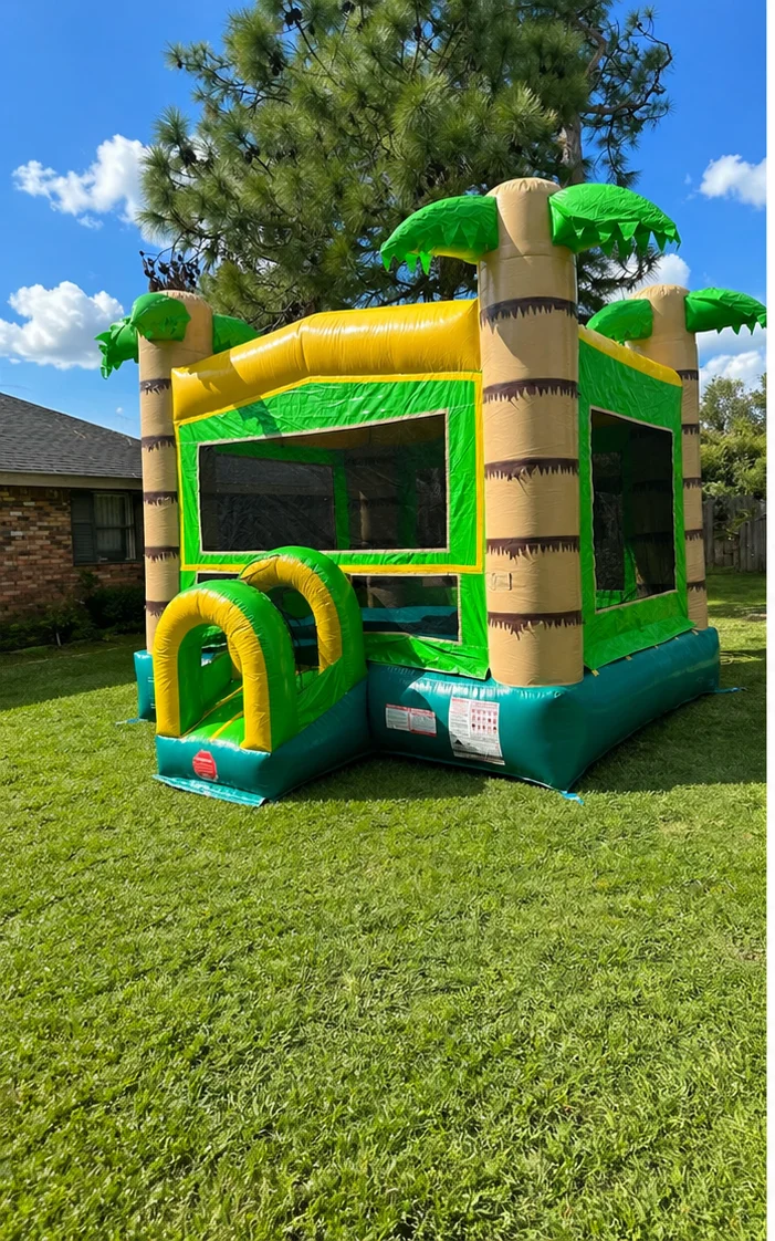Tropical Bounce House rental in Houma Louisiana