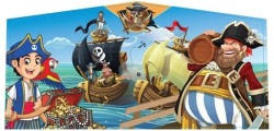 pirate modular panel full 1784750679 1 Tiki Bounce House Water Slide Combo