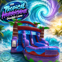 15ft20Tropical20Hurricane20Double20Lane 1788193017 15' Tropical Hurricane Double Lane Waterslide Deal