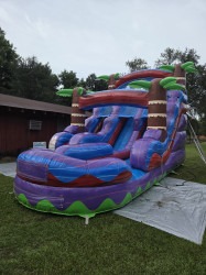 20260516 075457 1785776826 15' Double Lane Tropical Hurricane Waterslide