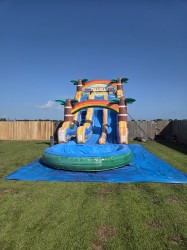 20260711 090651 1785777569 18ft Tiki Plunge Double Lane Waterslide