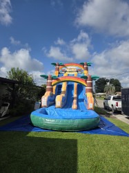 20260725 092029 1785777353 18ft Tiki Plunge Double Lane Waterslide