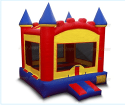 Red and Blue Bounce house